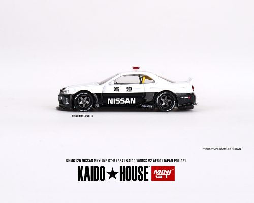 Nissan Skyline GT-R R34 Kaido Works (V2 Aero) Police